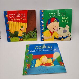 CAILLOU Lot of Children's Books by Marion Johnson - BK035